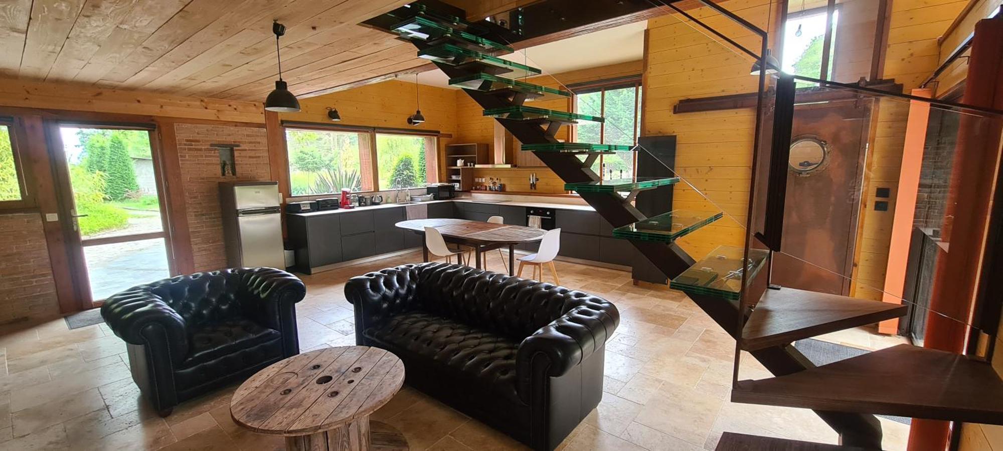 La Maison Dans Les Bois Soucelles Eksteriør bilde